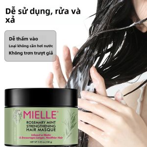 Mặt Nạ Tóc Hương Thảo 100g Điều Trị Tóc Cho Cả Nam Và Nữ Nuôi Dưỡng Chân Tóc Sửa Chữa Các Đầu Chẻ Tăng Cường Chất Lượng Tóc Thúc Đẩy Sự Phát Triển Của Tóc Khỏe Mạnh Bóng Mượt