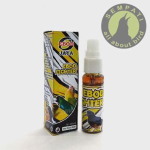 SEMPATI Ebod Fighter Premium Spray Obat Vitamin Semprot Sebelum Tanding Vitamin Burung Murai Kacer Kenari Lovebird Cucak Ciblek Obat Burung Nafas Panjang Kuat Tanding