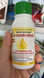 AT TINH DẦU THẢO MỘC: Phòng trừ và xua đuổi côn trùng sâu rầy... gây hại cây trồng - Chai 100ml đậm đặc - Trừ sâu sinh học cao cấp