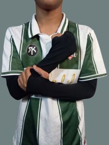 Handsock Tangan Jempol Manset Olahraga Voly Bersepeda Hiking Climbing Camping Spandek Premium