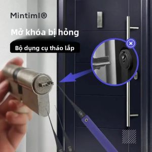 Mintiml ®   Bộ Tháo Gỡ Của Thợ Khóa - Bộ Công Cụ Loại Bỏ Chìa Khóa Bị Hỏng Để Sửa Chữa Khóa Dễ Dàng Tháo Chìa Khóa Bẫy Gói Công Cụ Khóa