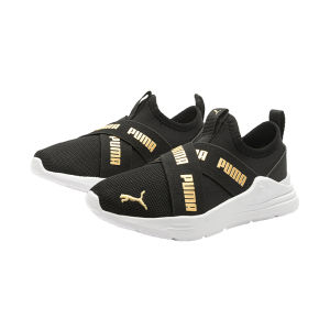 PUMA | Breathable Slip-On Childrens Running Shoes