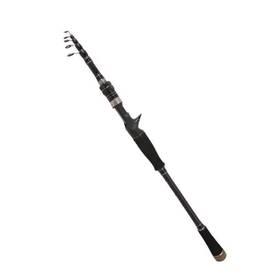 Mavllos Telescopic Carbon Fishing Rod M Power Ultralight Spinning Casting Travel Rod 1.8m/2.1m/2.4m/2.7m/3.0m/3.3m/3.6m
