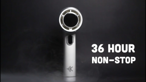 KIYOSO® Premium Handheld Fan Portable Refrigeration ICE Cooling Fan USB Rechargeable Handle Neck Fan