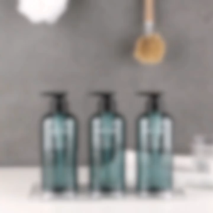 Lotion Bottle Pump Bottle Portable Toiletries Bottle Travel Set Container Press Bottle Set 300ml*3