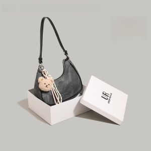 UR Simple Underarm Bag Womens Casual Fashionable Dumpling Bag Handbag Single Shoulder Slant Cross Bag Summer 2025 New Arrival