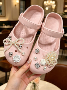 DIY Shoe Accessories For Crocs Lovely Ins Style Decorative 3D Flower Buckles