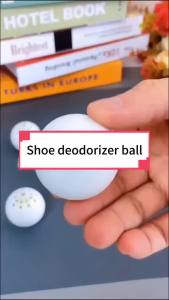 Deodorant Balls For Shoes Multifunction Jasmine Scent Fresheners Footwear Shoe Closet Toilet Deodorization Long-lasting Aromatic