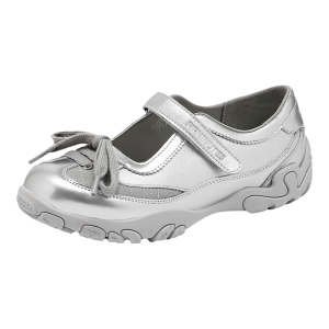 15MINS | Sport Versatile Silver Round Toe Fall Ladies Single Shoes
