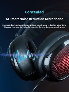 YUSHAN | Headset Noise-Canceling Wired Gaming Earphones