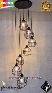 Lampu Gantung Hias Minimalis 7 in 1