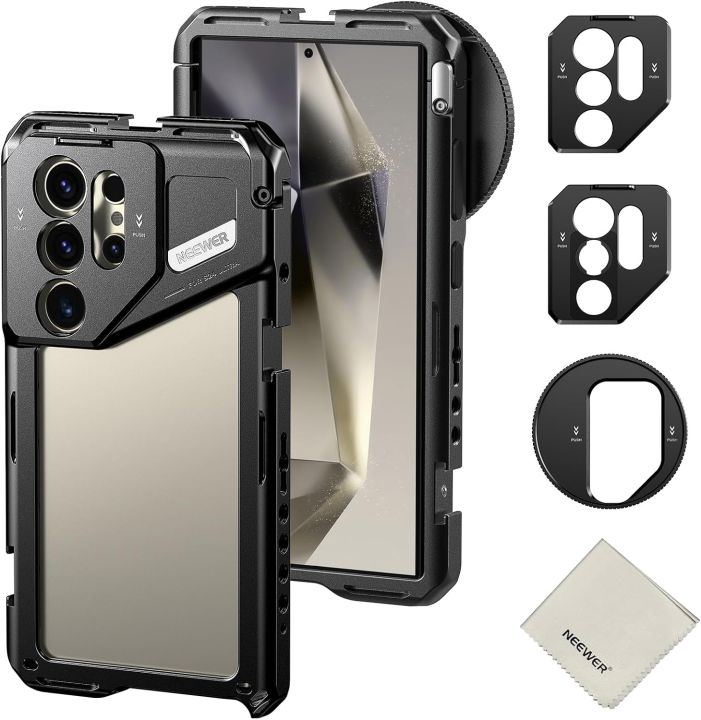 Neewer Pa S Ultra Phone Cage With Mm Filter Adapter Mm Lens