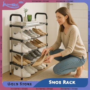 Simple Shoe Rack Multi Layer Dustproof Household Doorstep Shoe Cabinet Storage Space Saving Assembly of Household Shoe Shelf