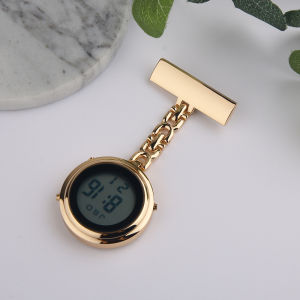 New Arrival Electronic Nurse Watch Digital Pocket Watch Exam Table Student Medical Minimalist Waterproof Customized Chest Watch Engraved Pocket Watch