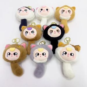 (TẶNG BABY THREE NHỎ) ĐỒ CHƠI BABY THREE 20CM MÈO THẦN TÀI GẤU BÔNG LÔNG MỊN