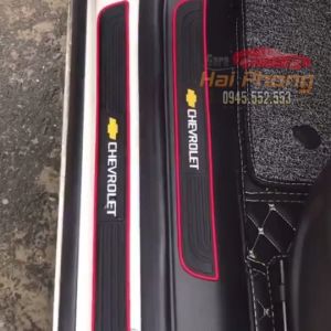 Bộ 4 Miếng Nẹp Bước Chân Bằng Cao Su Chống Trơn Trượt - Miếng Dán Chống Trầy Xước Bậc Cửa Lên Xuống Ô Tô - Đủ Các Hãng