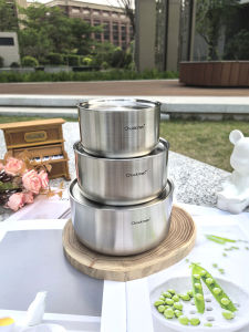 chockmen | Steaming and Storage Bowl Single Layer with Lid