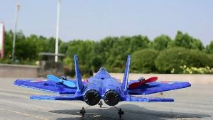 Mainan Pesawat Terbang Remote Control LED Pesawat Glider Airplane Tempur ZY-530Pro/ Pesawat Remote Control Terbang LED EPP Foam Baterai Charger