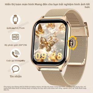 Đồng Hồ Thông Minh Dành Cho Nam Giới Và Phụ Nữ Với Dynamic Island Màn Hình Cảm Ứng Toàn Màn Hình 183 Inch Theo Dõi Sức Khỏe Theo Dõi Thể Thao Cuộc Gọi Bluetooth Đồng Hồ Thông Minh Thể Dục Chống Nước