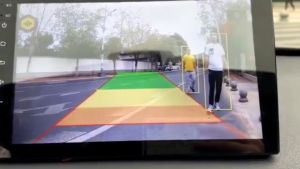 ระบบ AI กล้องมองหลัง ถอยจอด อัจฉริยะ จับวัตถุสิ่งกีดขวาง คมชัดระดับ AHD พร้อมเสียงแจ้งเตือน มุมมอง 170° กันน้ำ 12V. พร้อมเส้นบอกระยะ