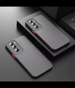 Jencase Matte Tranparent Grey Case for Oppo Reno 13 Pro 12 Pro 11 5 Pro 5G 8 7 Pro Find X8 Pro X5 Pro A92 F9 R9S Reno 6.4 inches Hard PC Back Protection TPU Soft Flame Protective