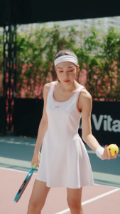 Váy Thể Thao Pili PDRE024WW24 Form Xoè Tôn Dáng Chất Liệu Thoáng Mát Thấm Hút Mồ Hôi Tốt.