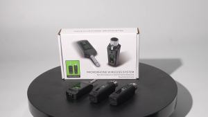 TK-01/TK-02 Mic Converter UHF ไมโครโฟนไร้สายระบบเครื่องส่งสัญญาณ XLR สําหรับกีตาร์มิกเซอร์