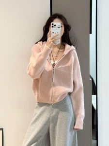 Designer Fashion Unique Style Hooded Sweatshirt With Dual Zipper