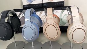 Wireless Over Ear Bluetooth Headphones with 15 Hours Playback, Memory Foam Cushions & RGB Lighting