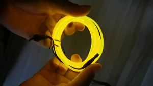 1M/3M/5M Neon Light Dance Party Decor Light DIY Costumes Neon LED Lamp Flexible Glow EL Wire Rope Tube Waterproof LED Strip Tape