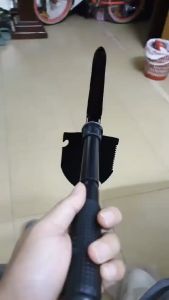Bộ Cuốc Xẻng Quân Dụng Mini 5 In 1 Đa Năng Đi Phượt Làm Vườn Gấp Gọn Kèm Túi Đựng