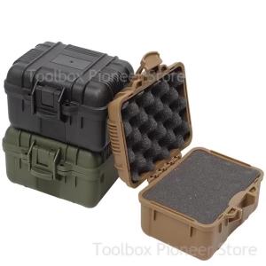 Small Tool Box Waterproof Shockproof Toolbox Suitcase Tools Storage Protector Organizer With Foam Pelican Case Plastic Hard Case