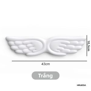 Công Thái Học Cánh Thiên Thần Hình Dạng Cánh Thiên Thần Hình Dạng Cánh Thiên Thần Memory Foam Tấm Lót Cổ Tay Silicon Chống Trượt Miếng Lót Chuột Hỗ Trợ Bàn Phím Cho Laptop Thảm Trải Bàn