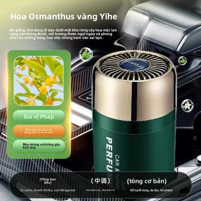 kufire | Nước Hoa Ô Tô Dạng Sáp Hương Hoa Dành Dành – Thơm Lâu Khử Mùi