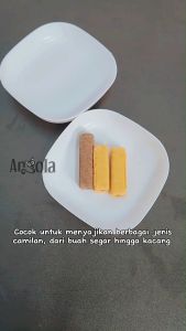 Angola Piring Makan Plastik & Piring Buah Pastel Estetik L10