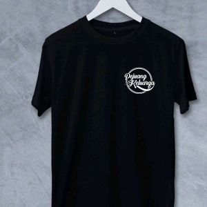 Promo Sablon DTF Kaos Motif Kata-kata Pejuang Keluarga