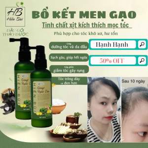 Combo 2 chai tinh chất xịt tóc gừng ngải cứu kích thích mọc tóc nhanh