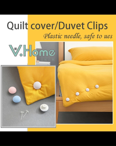 Duvet Pin Duvet Clips-PET soft Needle Anti-Shift Comforter Pins for Quilts Cushions Curtains