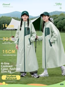 ZHENGYU | Áo Mưa Toàn Thân Chống Thấm Nước Dành Cho Học Sinh