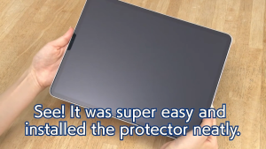 ELECOM SMOOTH PAPER-LIKE Film for iPad 2018-2024 Anti-reflection Screen Protector/ Special for drawing/ Feel like Paper/ iPad Air/ iPad Pro/ iPad Paper-Like Screen Protector [Made in Japan]