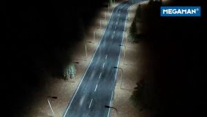 MEGAMAN ZDL1129 Lampu Jalan Street Lamp LED 50W/100W/150W IP65 85-265V 130m/W 6500K Putih