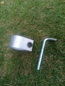 clamp pengunci galah fiber 32 mm
