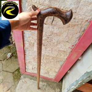 tongkat jalan kayu liwung macan model cula S97