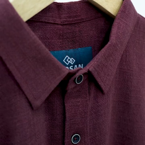 Kemeja Polos Couple Ayah Anak Laki-Laki Lengan Pendek Trendi Ryu Series - FADSAN