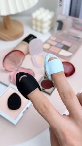 PUFF - Spons Mini Jari Untuk Make Up Spons Mini Puff Finger Thumb Air Cushion