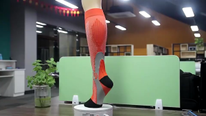 Men Women Compression Socks Knee High Stockings For Athletic/Travel/Running/Varicose Veins/Football