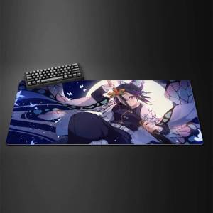 Bandai | Demon Slayer Upper Moon Anime Gaming Mouse Pad Large Rubber Keyboard Desk Mat With 2MM Stitched Edge Design