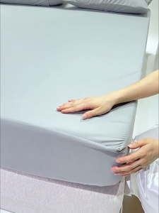 Unique 100% Waterproof Mattress Protector – Antibacterial Machine Washable Lyocell Bed Sheet