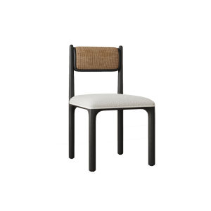 Nordic Vintage Dining Chair Home Use Mid-Century Designer Chair Vanity Chair Luxury Sensation Solid Wood Back Chair