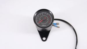 RYSJM | AD Motorcycle Tachometer 13000 RPM Moto Parts Modified Odometer Motobike Accessory Machinery Tacho Meter LED Light Universal
